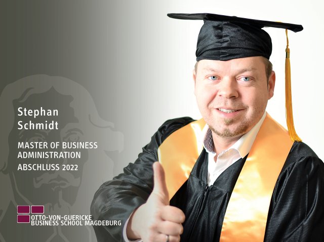 Stephan Schmidt (MBA-Abschluss 2022)